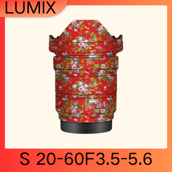 Lentes LUMIX S20-60F3.5-5.6  - Pele câmera, adesivo câmera - com alta resistência a arranhões, à prova d'água e com design elegante.